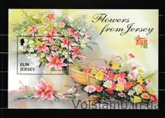 1998 Джерси Блок (Лилия Звездочет (сувенирный лист)) MNH №БЛ20