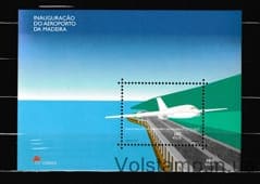 2000 Мадейра, Острова Блок (Расширение аэропорта Мадейры) MNH №БЛ22