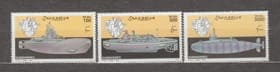 2000 Сомалі Серія марок (Підводні човни) MNH №815-817