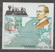 2002 Сомали Блок (65-я годовщина смерти Гульельмо Маркони) MNH №БЛ89