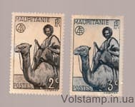 1938 Mauritania Incomplete stamp series (Definitive Stamp) MH №78-79