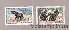 1963 Мавритания Неполная серия марок (Местная фауна) MNH №205, 207
