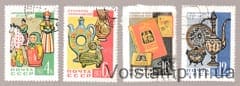 1963 stamp series Decorative and Applied Arts Used №2723-2726