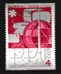 1967 марка 50 лет развитию связи в СССР MH №3434