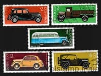 1975 серия марок История отечественного автомобилестроения Гашеная №4411-4415