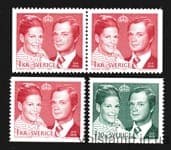 1976 Швеция (Королевская свадьба) MNH №952-953