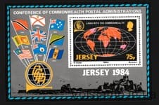 1984 Jersey (Jersey's ties to Commonwealth countries) MNH №BL3