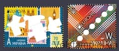 2026 Серия марок 70 лет маркам EUROPA №2242-2243