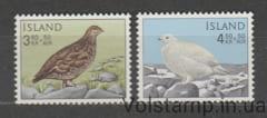 1965 Ісландія Серія марок (Птахи) MNH №388-389