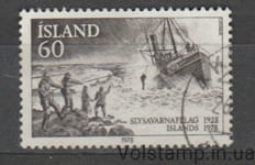 1978 Исландия Марка (Спасательная компания, корабль) Гашеная №536