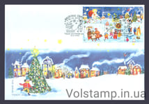 2019 FDC New Year and Christmas №1795-1799