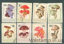 1961 Болгария Серия марок (Грибы) Гашеные №1263-1270