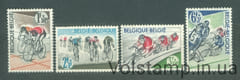 1963 Бельгия Серия марок (Ассоциация велосипедистов) MNH №1315-1318