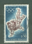 1964 Франция Марка (Летние Олимпийские игры 1964 года - Токио) Гашеная №1428