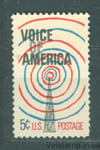 1967 США Марка (Башня радиопередачи и волны) MNH №927