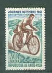 1967 Верхняя Вольта Марка (День марки, велосипед) MNH №228