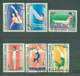 1979 Болгария Серия марок (Летние Олимпийские игры 1980 г. - Москва (I)) Гашеные №2800-2805