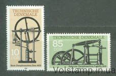 1985 ГДР Серия марок (Памятники техники, паровые машины) MNH №2957-2958