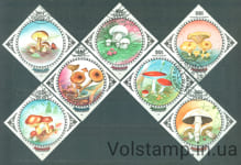 1985 Монголия Серия марок (Грибы) Гашеные №1739-1745