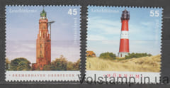 2006 Германия, Федеративная Республика Серия марок (Маяки) MNH №2612-2613