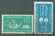 1959 GDR Stamp series (Tea crockery from Jena Glas) Used №713-714