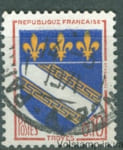 1963 Франция Марка (Гербы) Гашеная №1420