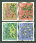 1974 Швейцария Серия марок (Ядовитые лесные растения) MNH №1042-1045