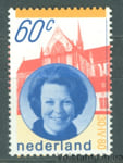 1980 Нидерланды Марка (Королева Беатрикс и Новая церковь, Амстердам) MNH №1160