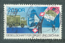 1982 ГДР Марка (Военно-спортивные дисциплины ГСТ) Гашеная №2715