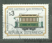 1983 Австрия Марка (100-летие 1-й электрической железной дороги Австрии) Гашеная №1757