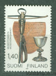 1984 Финляндия Марка (100-летие Национального музея) MNH №942