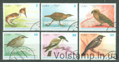 1990 Куба Серия марок (Птицы) Гашеные №3406-3411