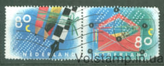 1994 Нидерланды Серия марок (Кампания по написанию писем) Гашеные №1488-1489