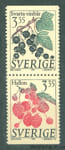 1995 Швеция Сцепка (Ягоды и фрукты) MNH №688