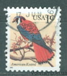 1995 США Марка (Американская пустельга (Falco sparverius)) Гашеная №2559