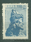 1958 Бразилія Марка (200-річчя базиліки Доброго Ісуса, Матозиньюш, статуї) MNH №937