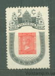 1962 Canada Stamp (Centenary of Victoria, British Colombia, stamp on stamp) MNH №346