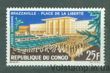 1963 Конго, Республика (Браззавиль) Марка (Либерти Плейс, городские площади) MNH №36