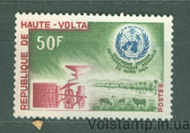 1964 Верхняя Вольта Марка (Всемирный день метеорологии, коровы) MNH №145
