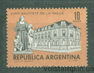 1966 Аргентина Марка (Жан Батиста де Ла Саль (1651-1719) - Колледж Ла Саль, здания) MNH №948