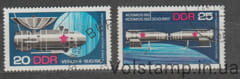 1968 ГДР Серия марок (Космическая программа) Гашеные №1341-1342