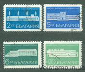 1969 Болгария Серия марок (Санаторий в Павле Бане, здания) Гашеные №1965-1968