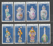 1979 ГДР Серия марок (Искусство, музей) Гашеные №2464-2471