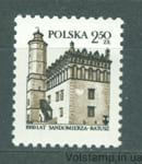 1980 Польша Марка (Сандомирская ратуша, здания) MNH №2705
