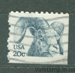 1982 США Марка (Снежный баран, фауна) Гашеная №1523