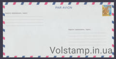 2002 Postal stationery Without name and picture PAR AVION №4-3498