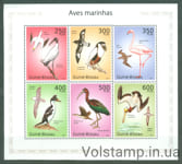 2010 Гвинея-Бисау Малый лист (Морские птицы) MNH №4969-4974