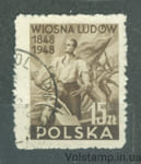 1948 Польша Марка (Столетия революции) Гашеная №497