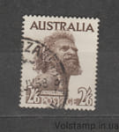 1952 Австралия Марка (Король Георг VI) Гашеная №221