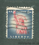 1954 USA Stamp (Statue of Liberty (1875), Liberty Island, New York City) Used №662